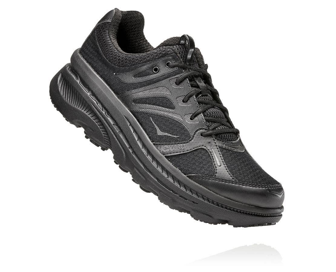 Hoka One One All Gender Hoka X Eg Bondi B Philippines - Men's Wide Running Shoes - Black | DH6024351